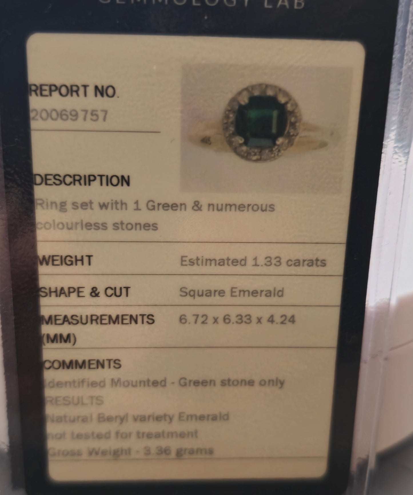 Smaragdring