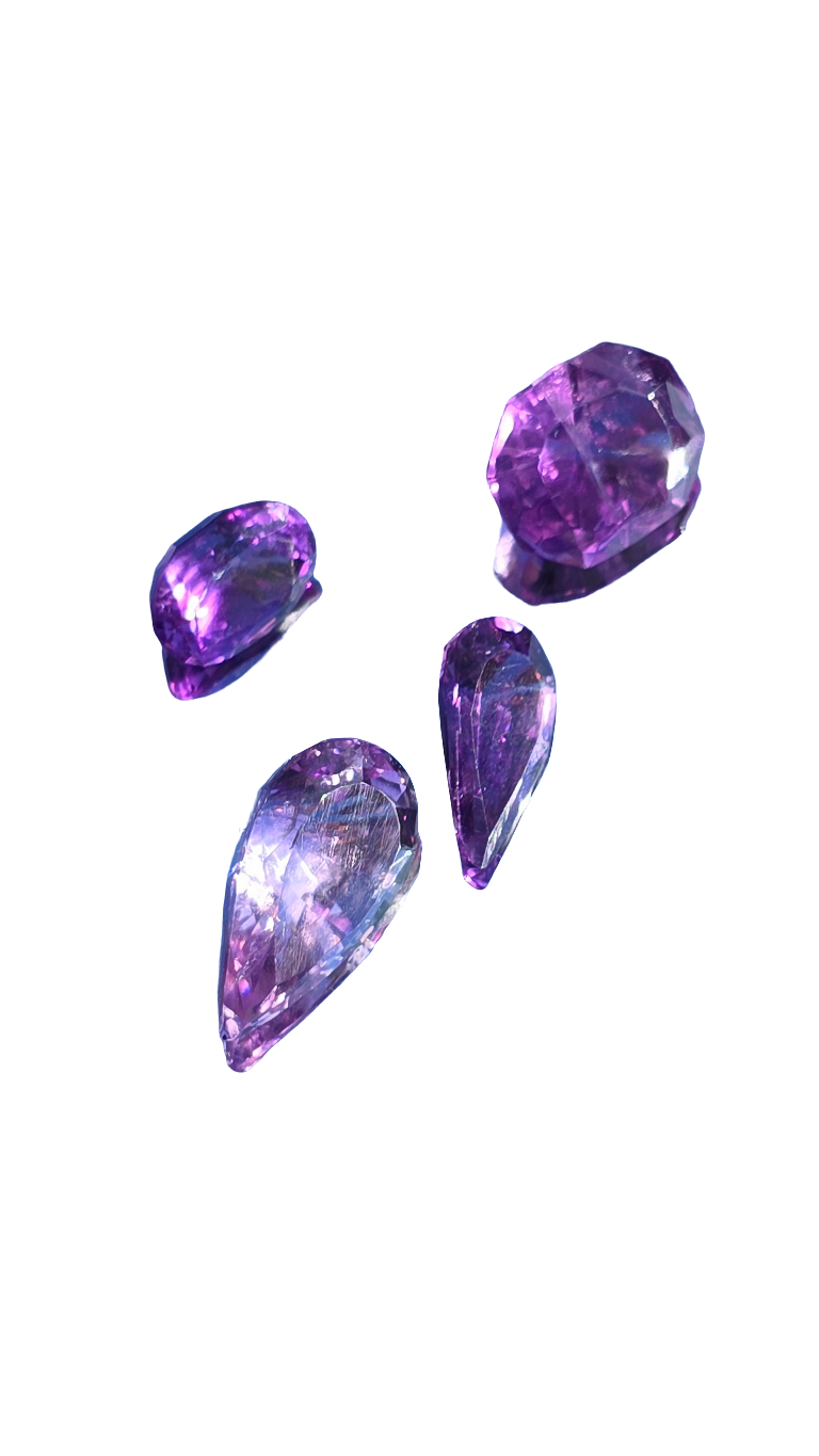Amethyst mix weight lot