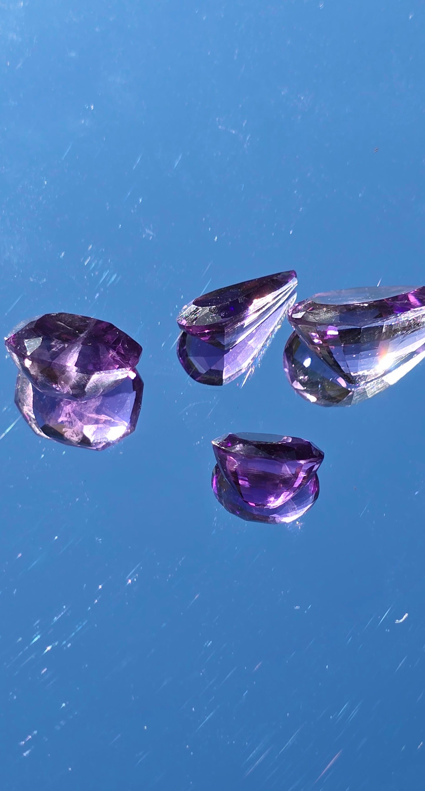 Amethyst mix weight lot