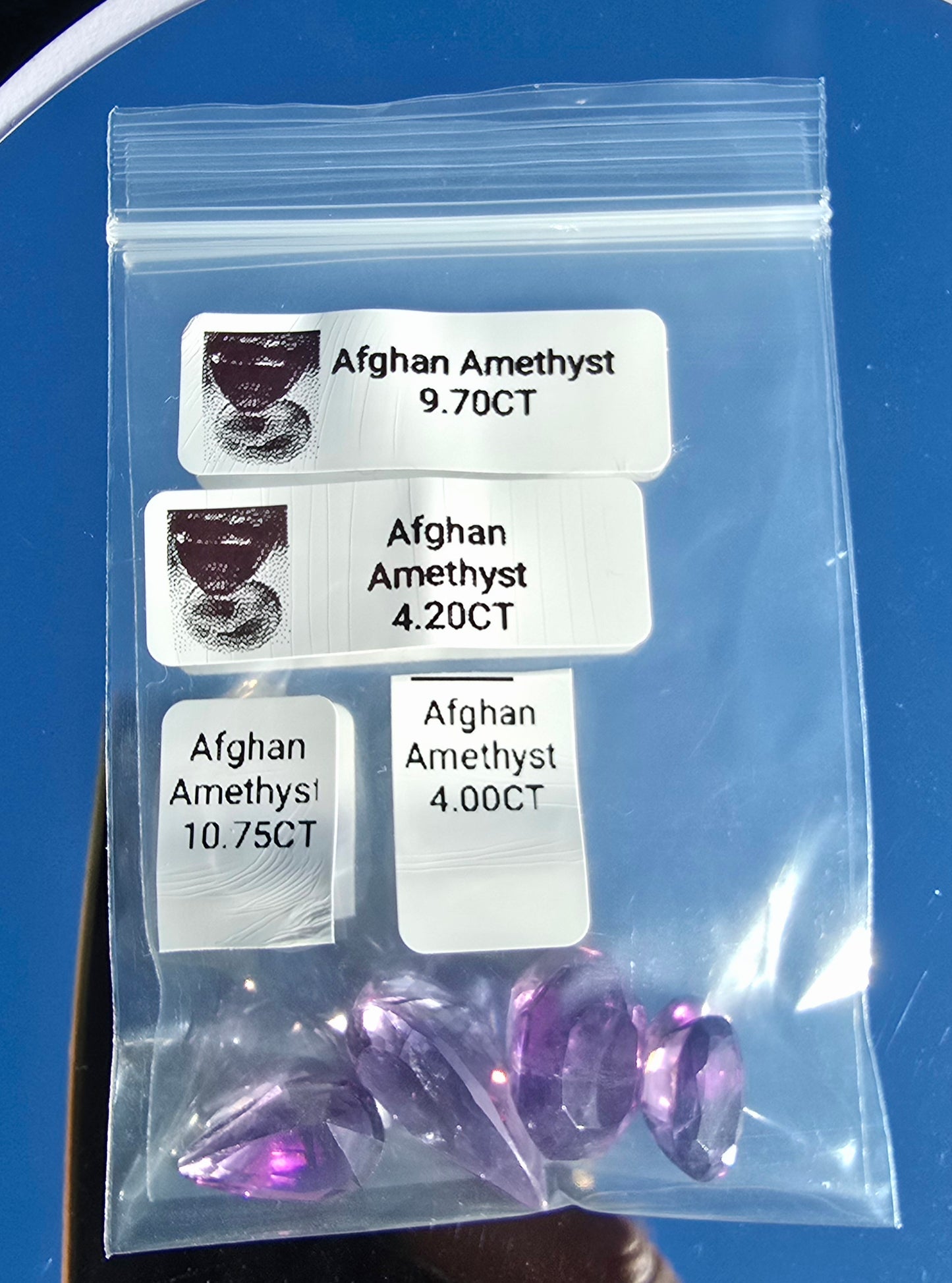 Amethyst mix weight lot