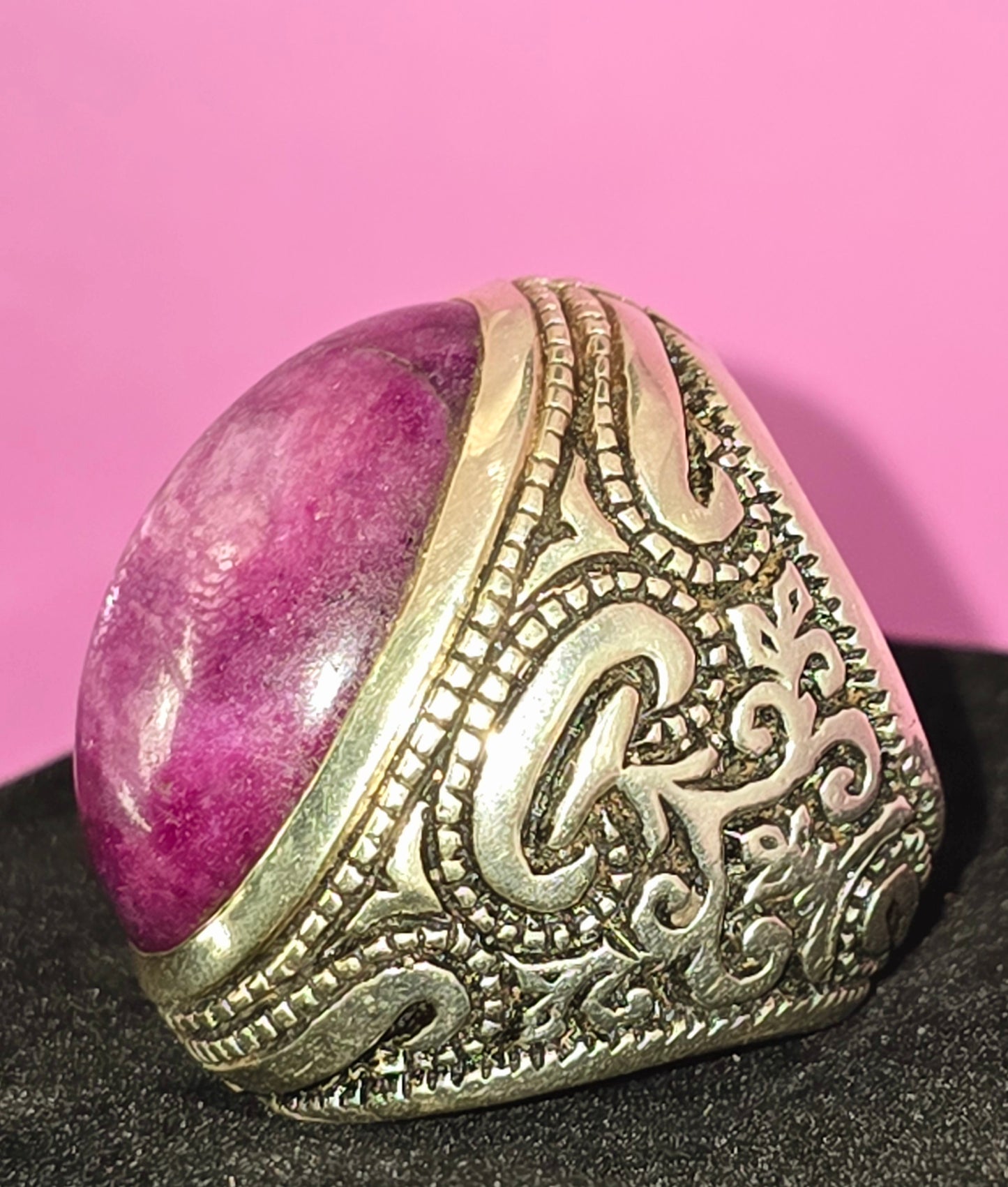 Bague en rubis