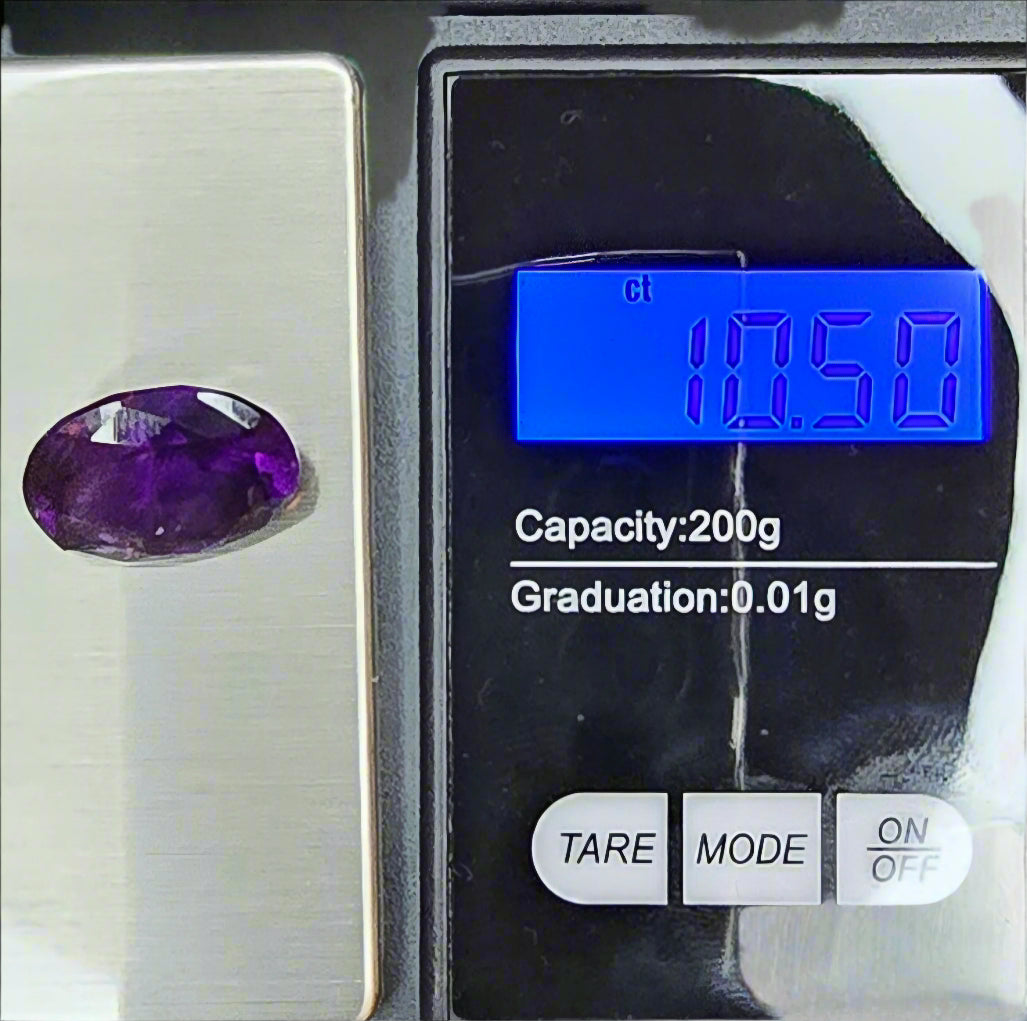 Améthyste afghane 10,50 ct