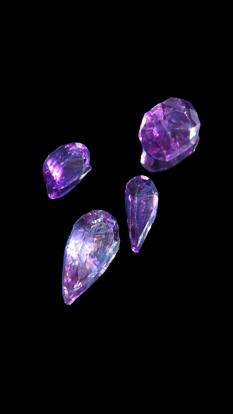 Amethyst mix weight lot